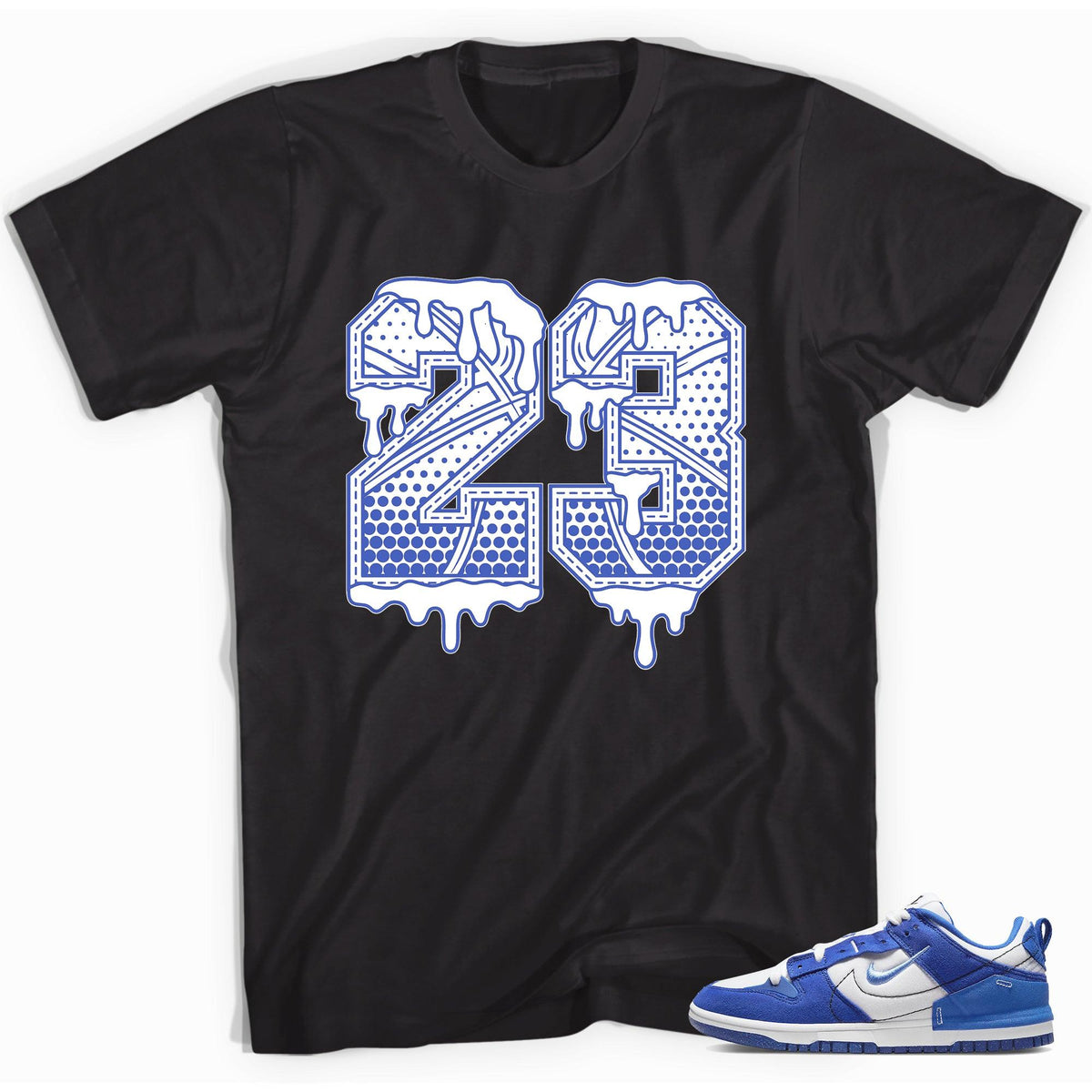 Nike Dunk Low Disrupt 2 Hyper Royal Shirt - 23 Ball - Sneaker Shirts Outlet