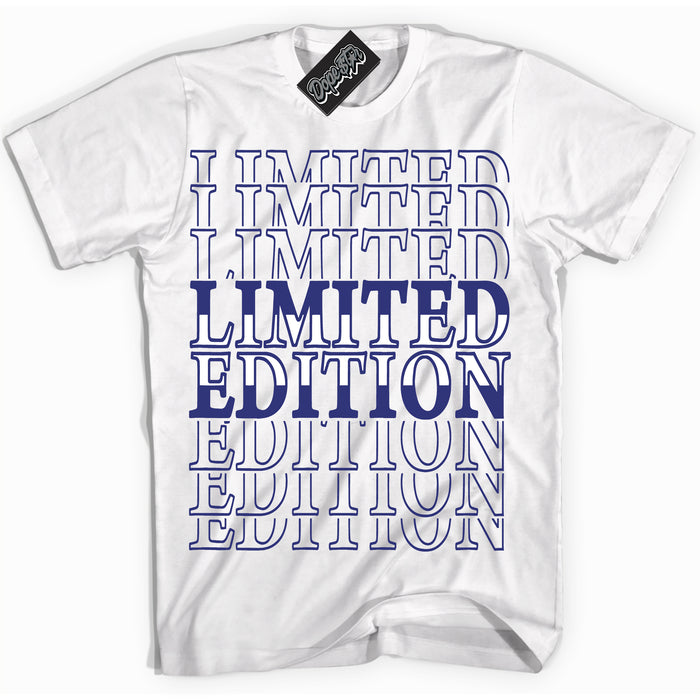 Cool White Shirt with “ Limited Edition ” design that perfectly matches Concord Dunk.
