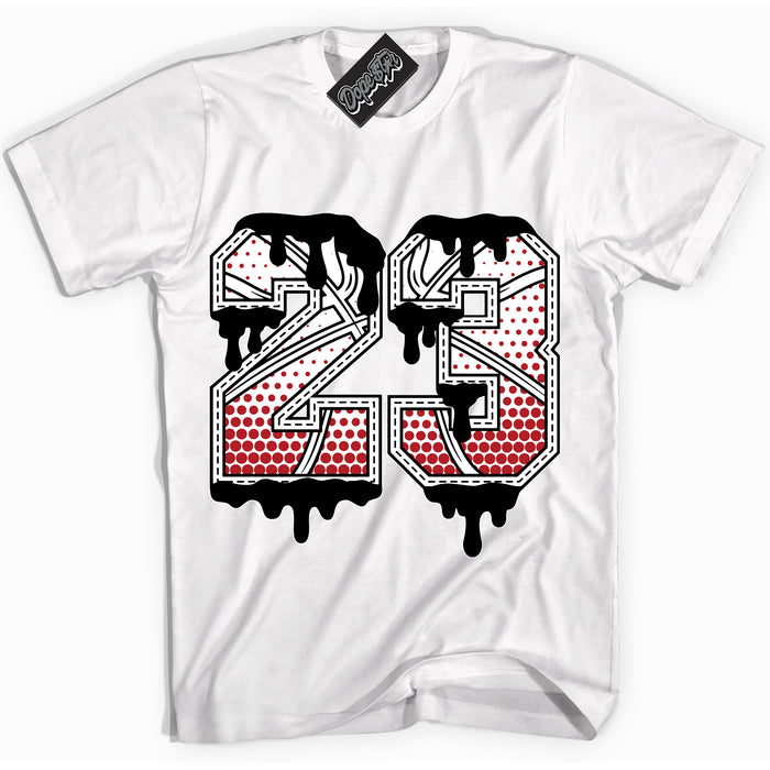 Cool White Shirt with “ 23 Ball” design that perfectly matches Pro J Pack Chicago Dunks.