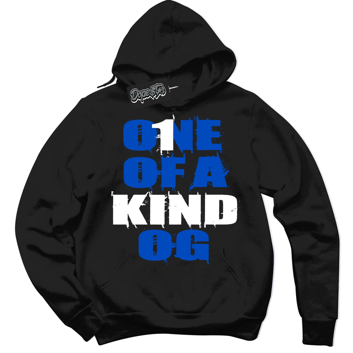 Dunk Low Astronomy Blue 'One Of A Kind' Hoodie – Black Streetwear Sweatshirt | Sneaker Matching Hoodie for Dunk Low Astronomy Blue | Men's & Women's Streetwear Outfit by Sneaker Shirts Outlet.
