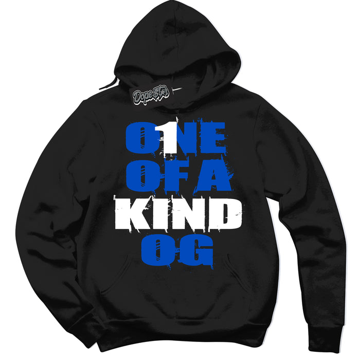 Dunk Low Astronomy Blue 'One Of A Kind' Hoodie – Black Streetwear Sweatshirt | Sneaker Matching Hoodie for Dunk Low Astronomy Blue | Men's & Women's Streetwear Outfit by Sneaker Shirts Outlet.
