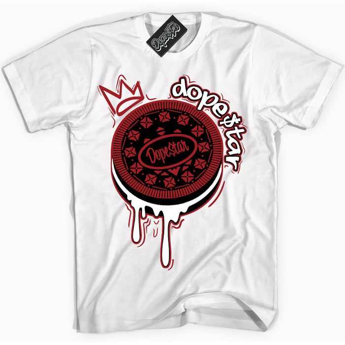 Cool White graphic tee with “ Oreo DS ” print, that perfectly matches Lost And Found 1s sneakers 
