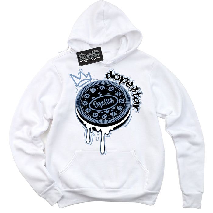 Cool White Hoodie with “ Oreo DS ”  design that Perfectly Matches Reverse Oreo 6s Sneakers.