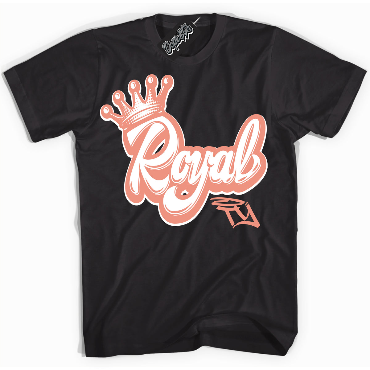 Dunk Low Light Wild Mango 'Royalty' Shirt – Black Streetwear T-Shirt | Sneaker Matching Tee for Dunk Low Light Wild Mango | Urban Fashion for Royalty | Men's & Women's Streetwear Outfit by Sneaker Shirts Outlet.