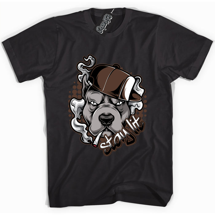 Cool Black graphic tee with “ Stay Lit ” design, that perfectly matches Palomino 1s sneakers 