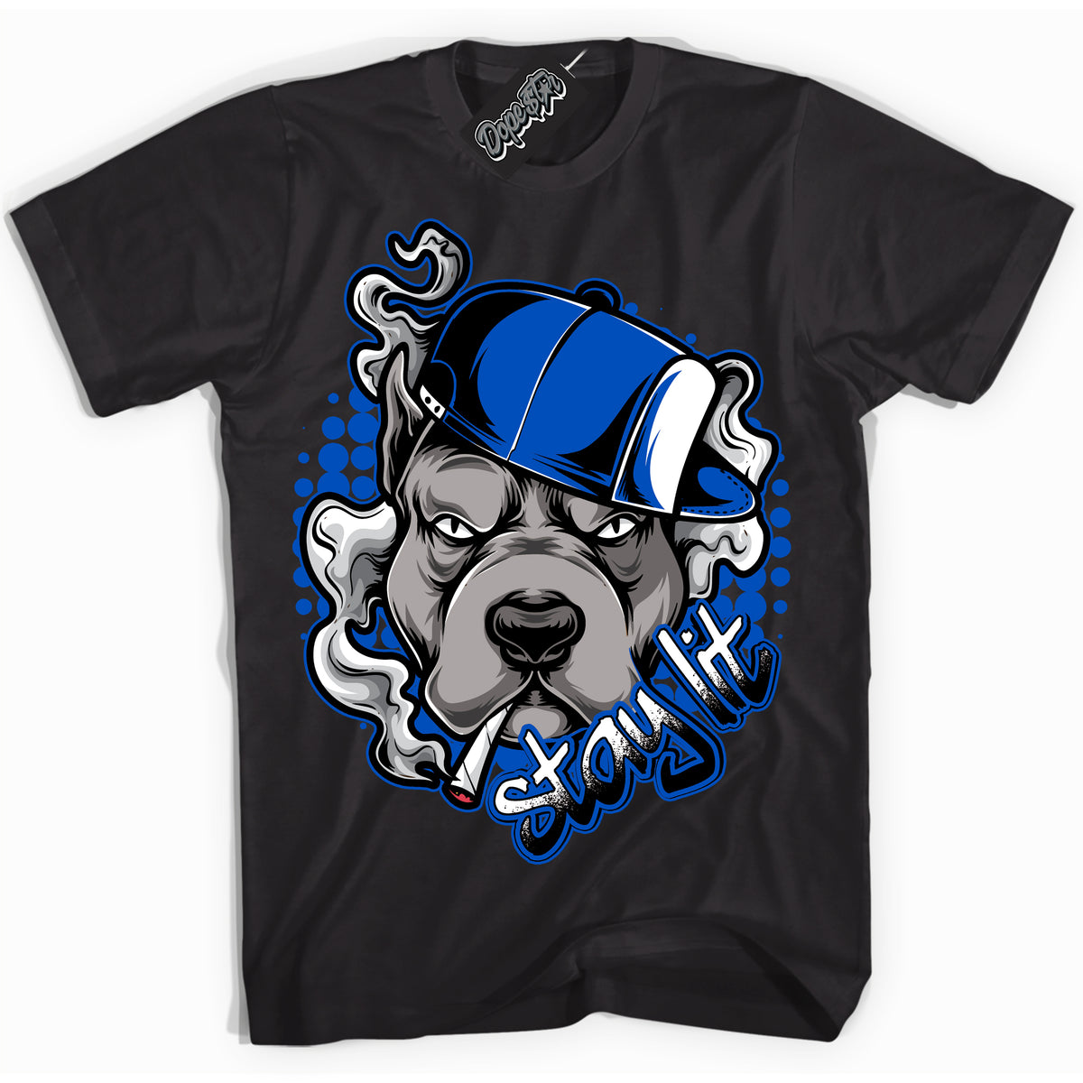 Dunk Low Astronomy Blue 'Stay Lit' Shirt – Black Streetwear T-Shirt | Sneaker Matching Tee for Dunk Low Astronomy Blue | Men's & Women's Streetwear Outfit by Sneaker Shirts Outlet.
