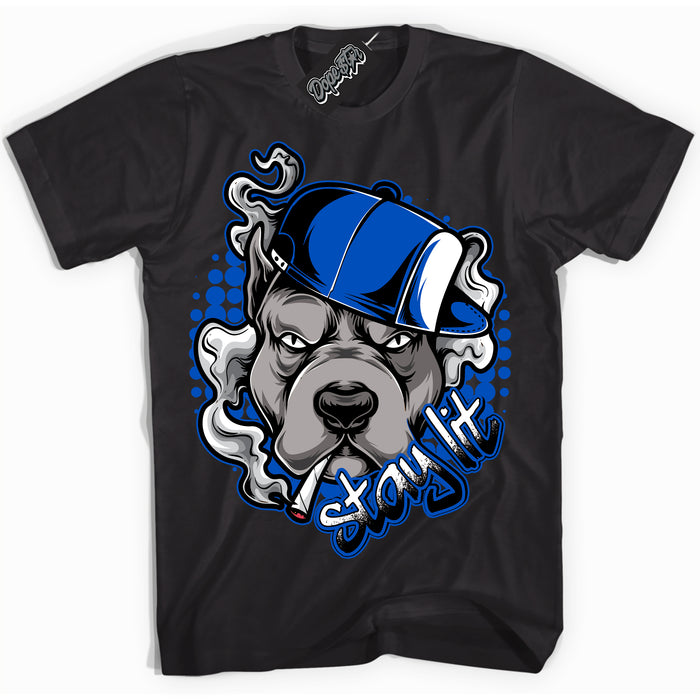 Dunk Low Astronomy Blue 'Stay Lit' Shirt – Black Streetwear T-Shirt | Sneaker Matching Tee for Dunk Low Astronomy Blue | Men's & Women's Streetwear Outfit by Sneaker Shirts Outlet.
