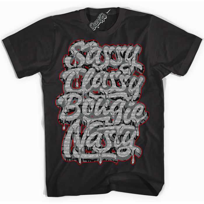 Cool Black Shirt with “ Sassy Classy ” design that perfectly matches Rebellionaire 1s Sneakers.