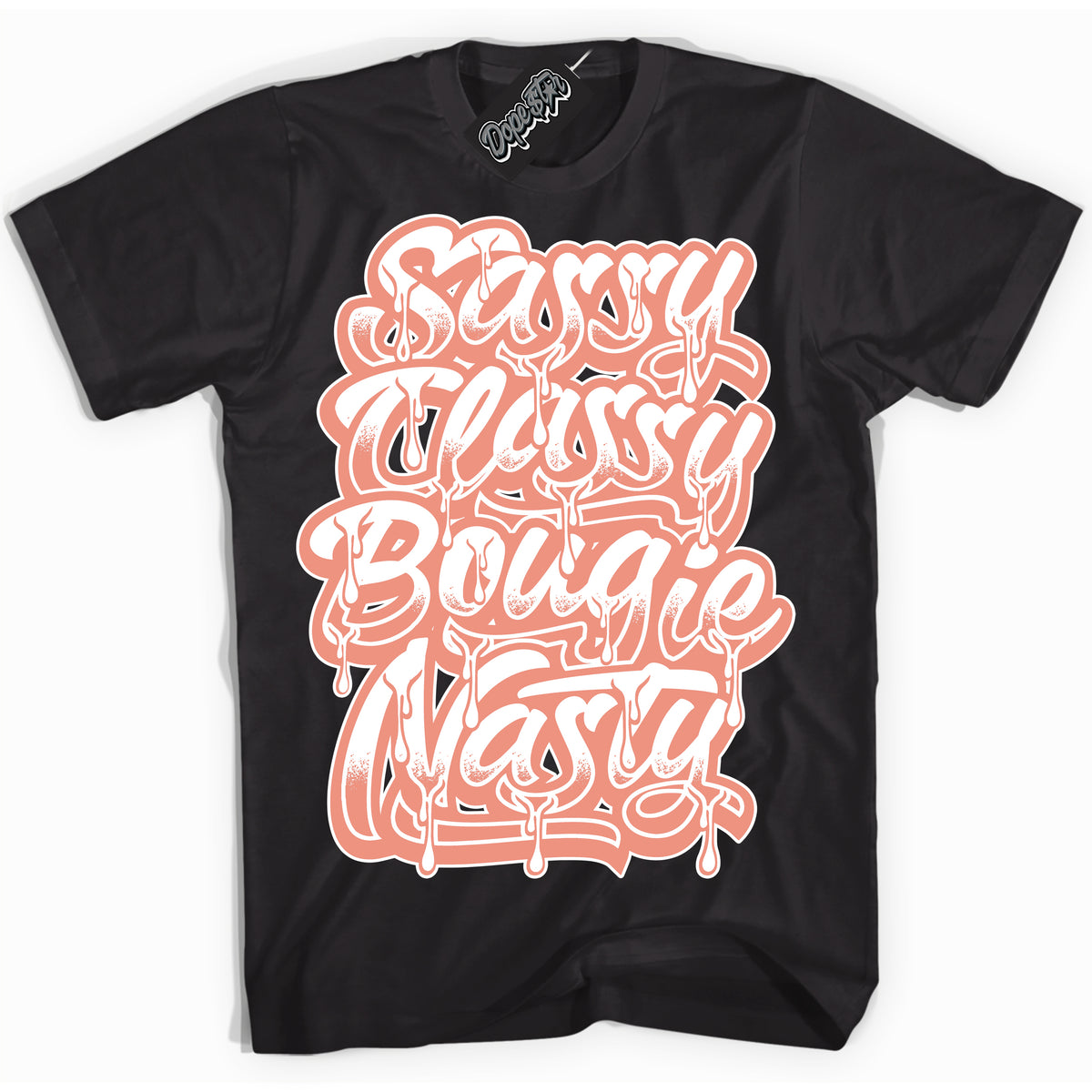 Dunk Low Light Wild Mango 'Sassy Classy' Shirt – Black Streetwear T-Shirt | Sneaker Matching Tee for Dunk Low Light Wild Mango | Urban Fashion for Sassy Classy | Men's & Women's Streetwear Outfit by Sneaker Shirts Outlet.