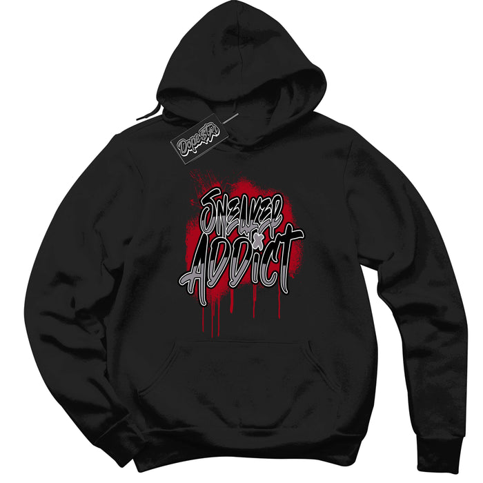 Bred Reimagined 4s DopeStar Hoodie Sneaker Addict Graphic