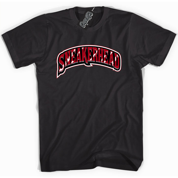 Cool Black Shirt with “ Sneakerhead” design that perfectly matches Bred Reimagined 4s Jordans.
