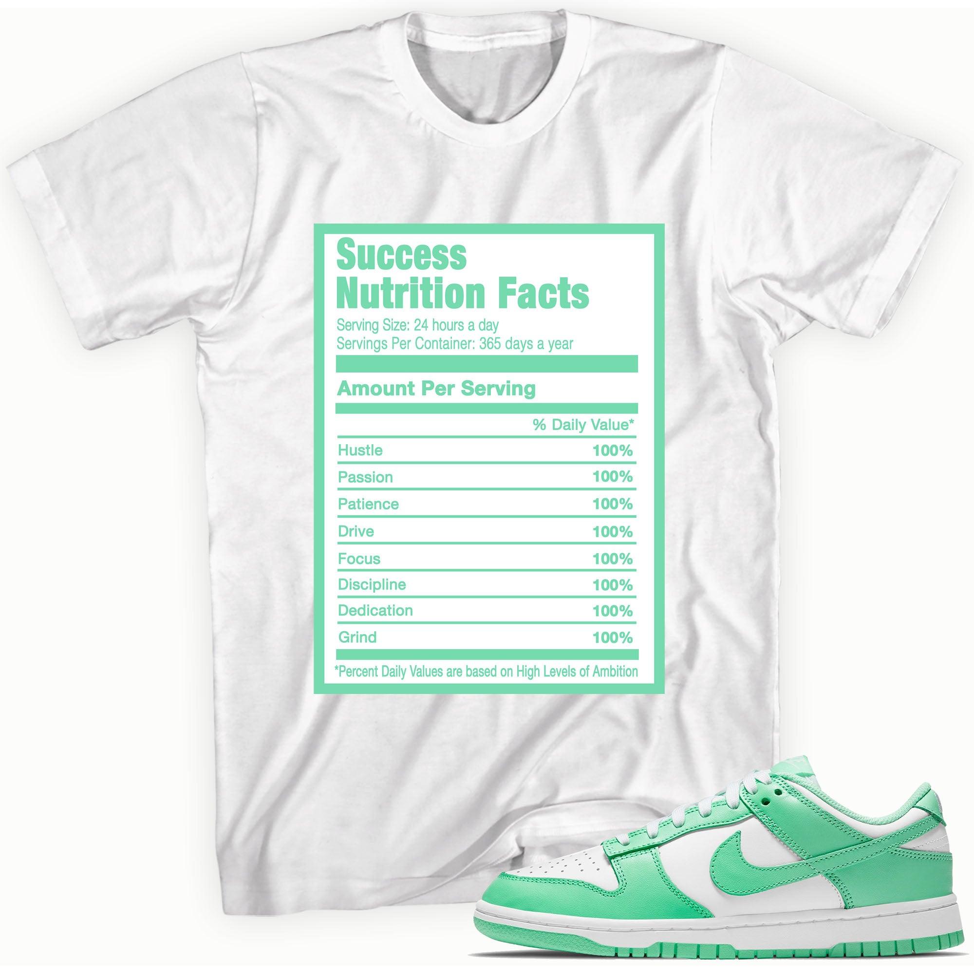 Dunks Low Green Glow Shirt Success Nutrition Facts