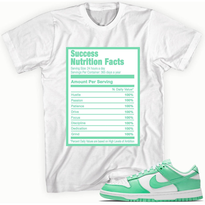 Dunks Low Green Glow Shirt Success Nutrition Facts