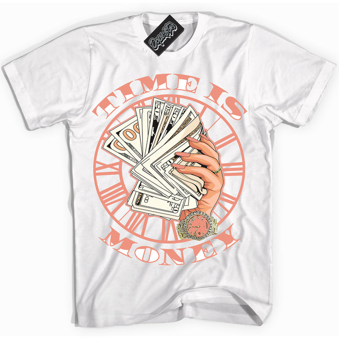 Dunk Low Light Wild Mango 'Time Is Money' Shirt – White Streetwear T-Shirt | Sneaker Matching Tee for Dunk Low Light Wild Mango | Urban Fashion for Time Is Money | Men's & Women's Streetwear Outfit by Sneaker Shirts Outlet.