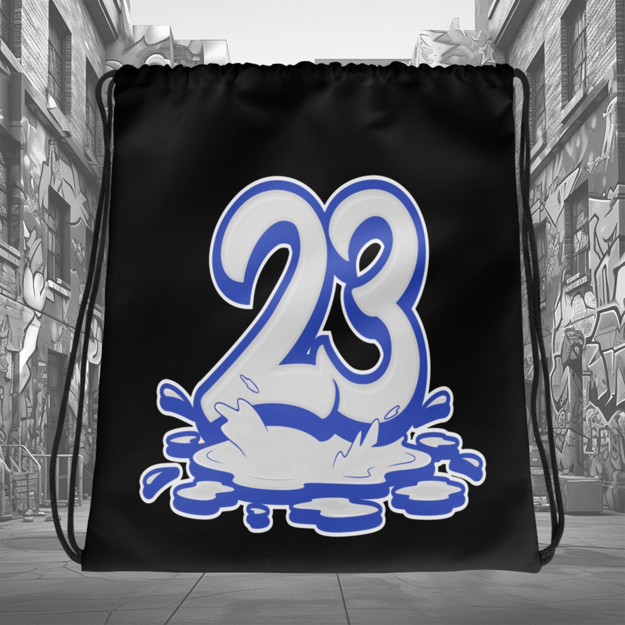 Amazing White 23 Melting Drawstring Bag Nike Dunk Disrupt 2 Hyper Royal photo