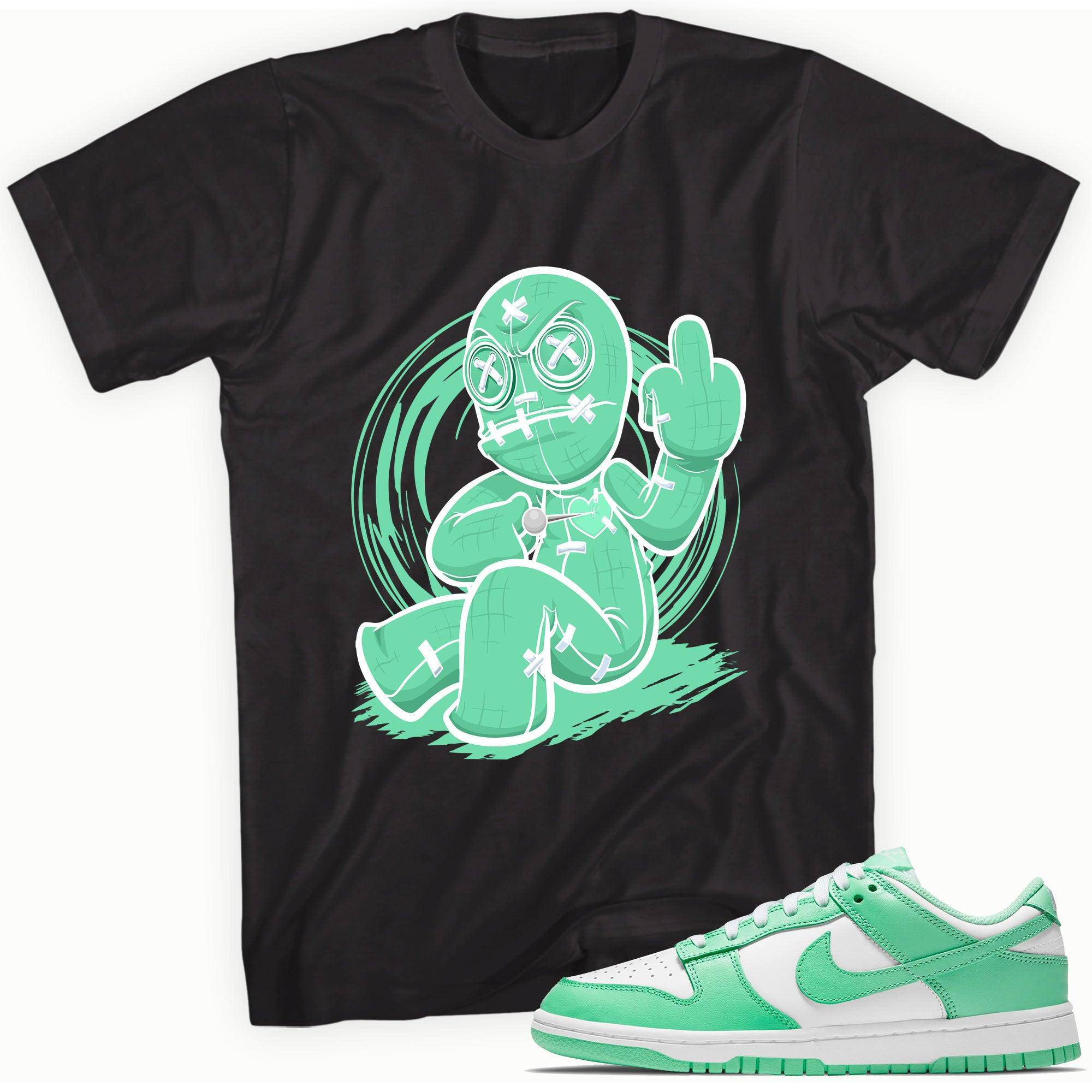 Dunk Low Green Glow Shirt Voodoo Doll