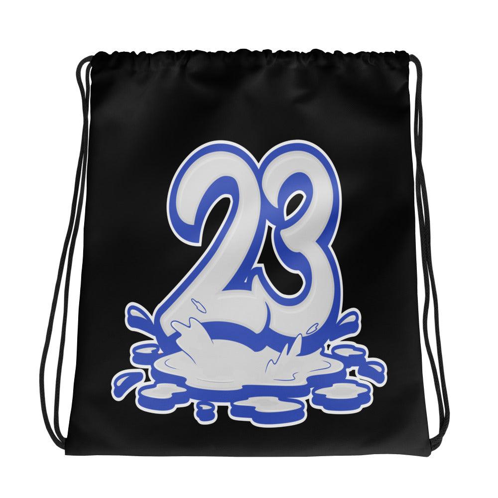 Amazing Black 23 Melting Drawstring Bag Nike Dunk Disrupt 2 Hyper Royal photo.