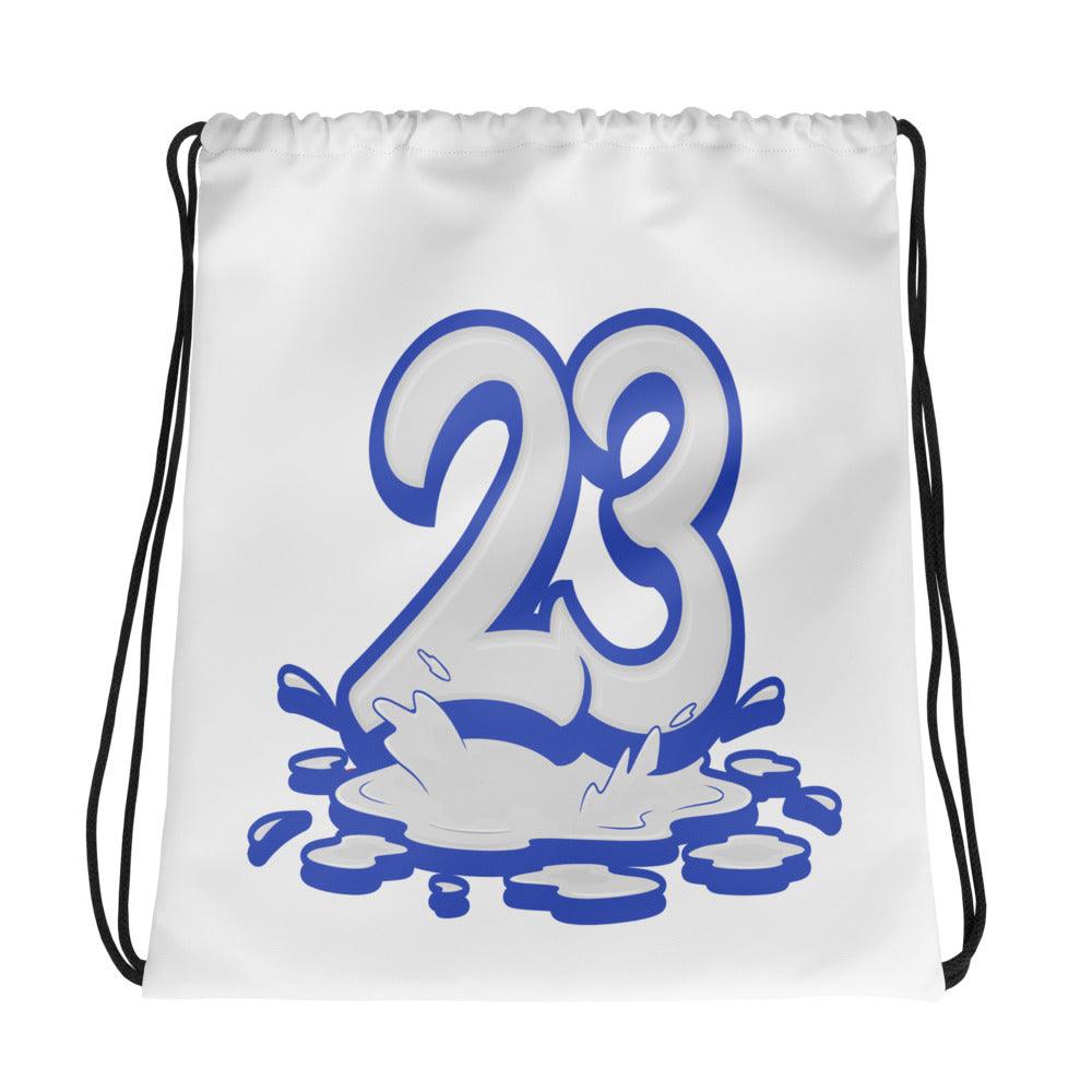 Amazing White 23 Melting Drawstring Bag Nike Dunk Disrupt 2 Hyper Royal photo
