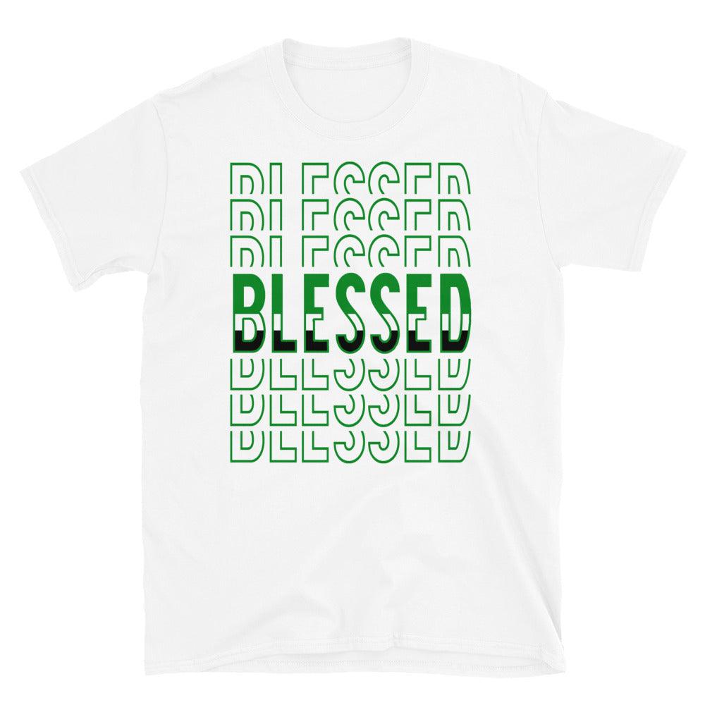 Air Jordan 1 Low Lucky Green Shirt - Blessed - Sneaker Shirts Outlet