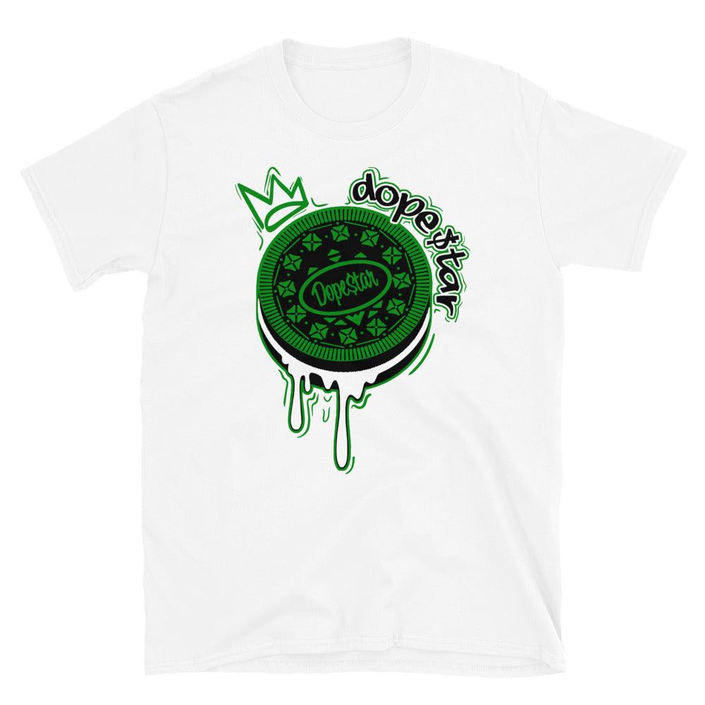 Air Jordan 1 Low Lucky Green Shirt - Dope $tar Oreo - Sneaker Shirts Outlet
