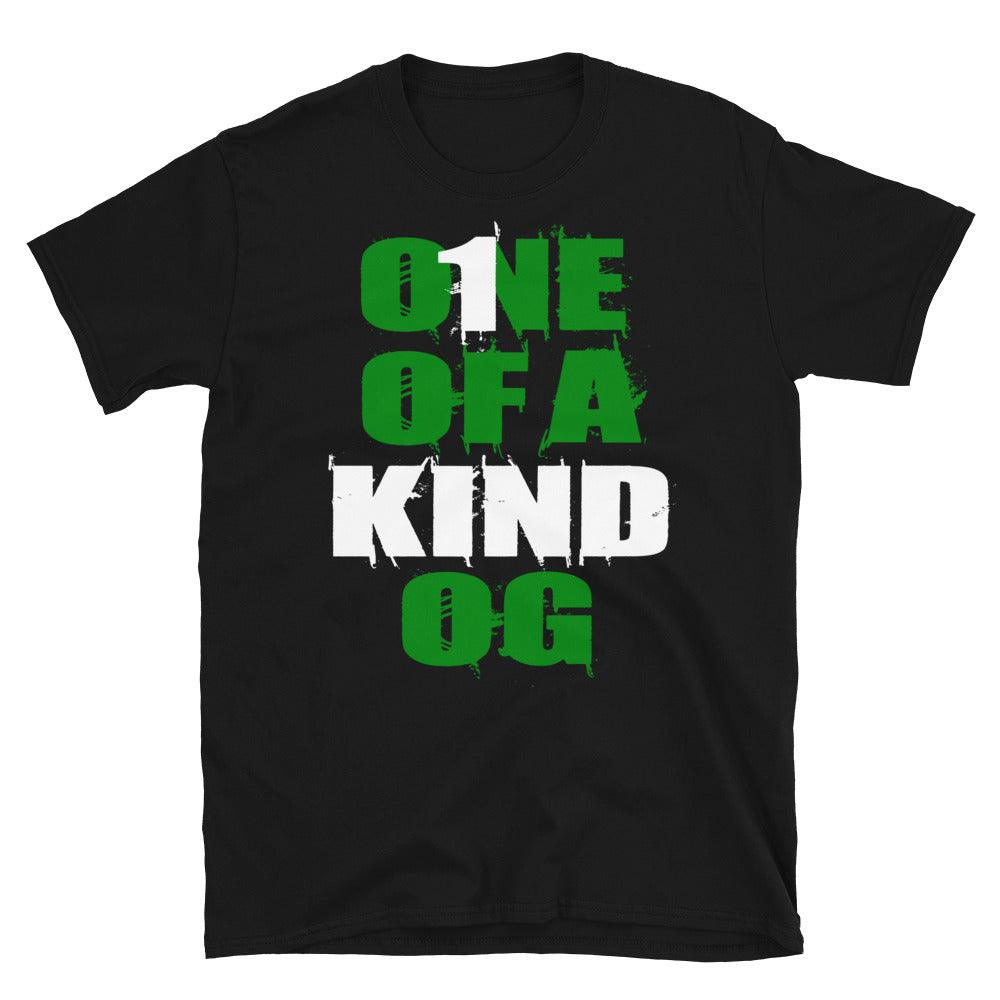 Air Jordan 1 Low Lucky Green Shirt - One Of A Kind (Black) - Sneaker Shirts Outlet