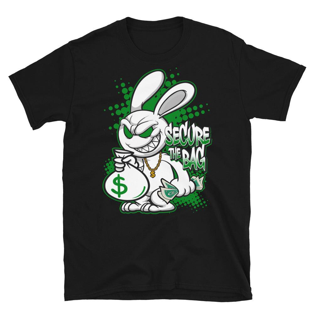 Air Jordan 1 Low Lucky Green Shirt - Secure The Bag - Sneaker Shirts Outlet