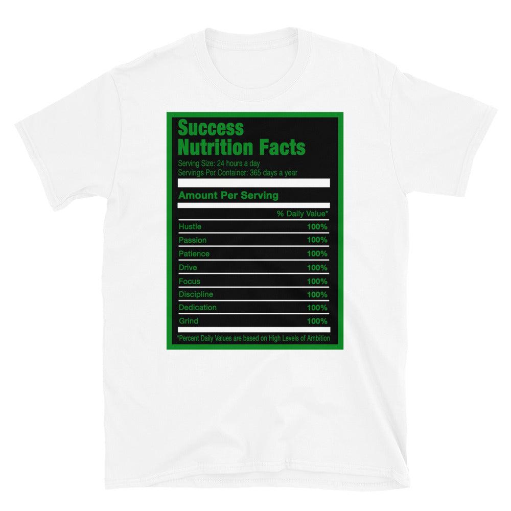 Air Jordan 1 Low Lucky Green Shirt - Success Nutrition Facts - Sneaker Shirts Outlet