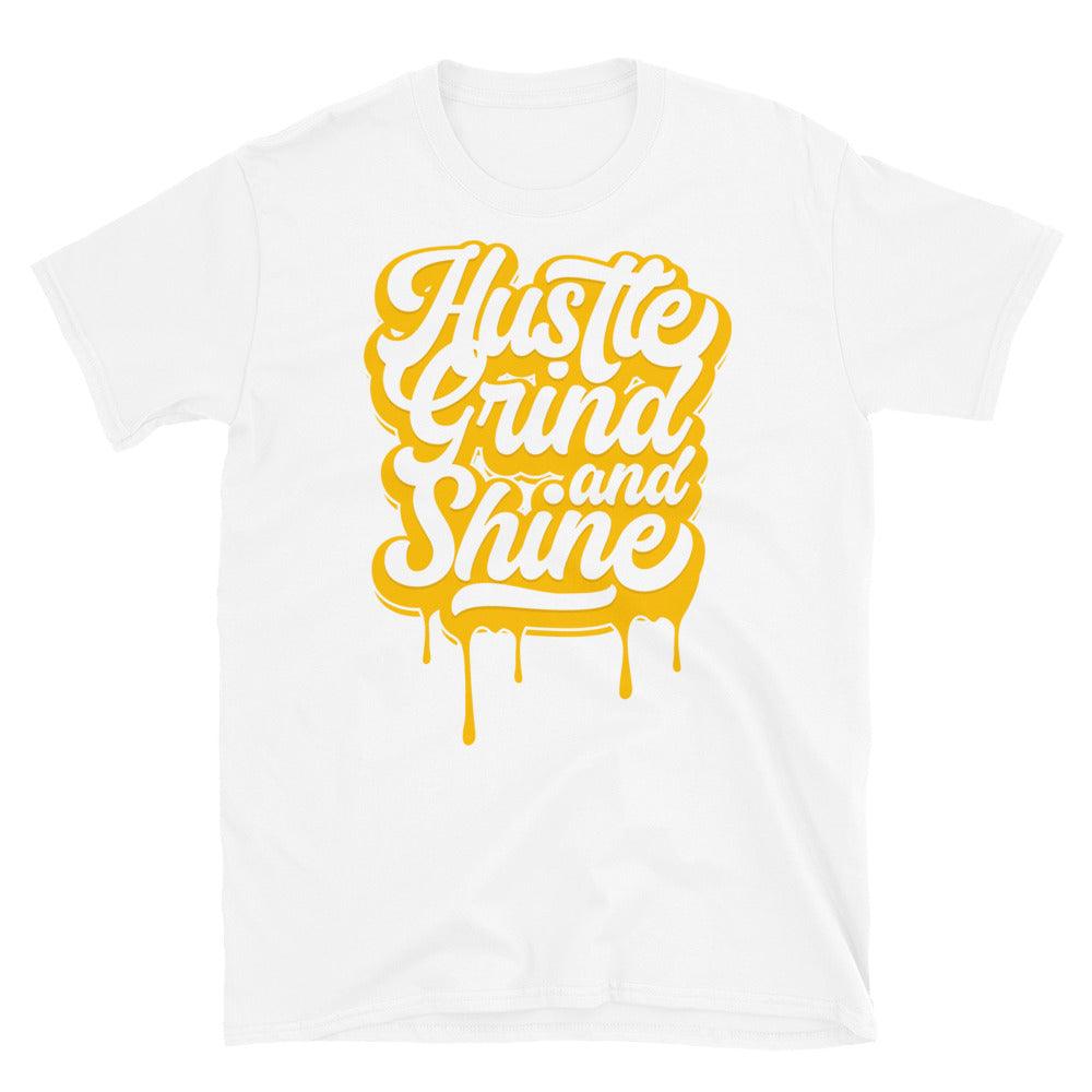 Air Jordan 11 Retro Low Yellow Snakeskin - Hustle Grind & Shine - Sneaker Shirts Outlet
