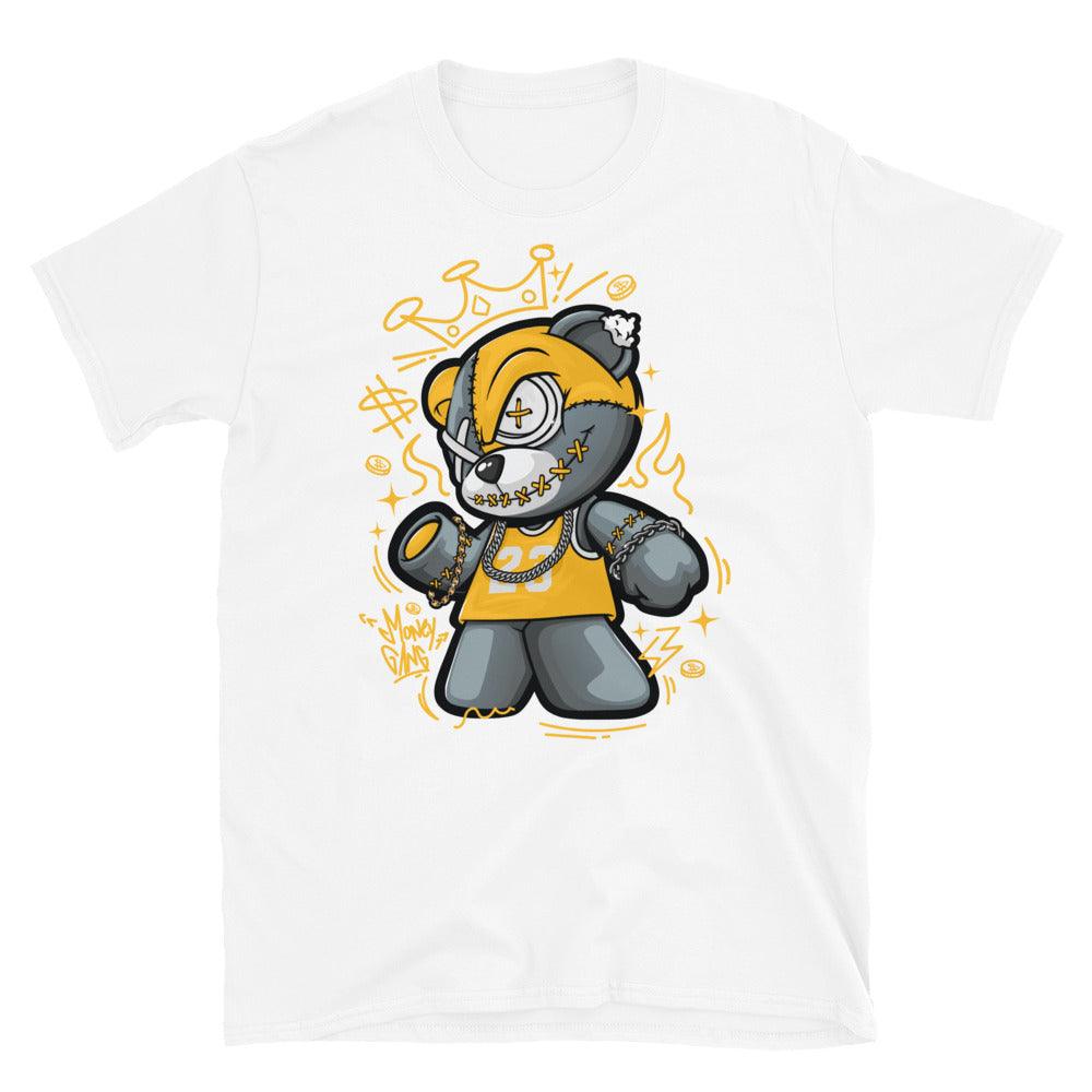 Air Jordan 11 Retro Low Yellow Snakeskin - Money Gang Bear - Sneaker Shirts Outlet