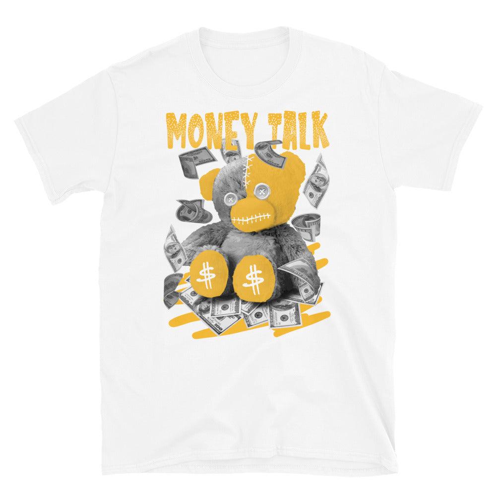 Air Jordan 11 Retro Low Yellow Snakeskin - Money Talk Bear - Sneaker Shirts Outlet