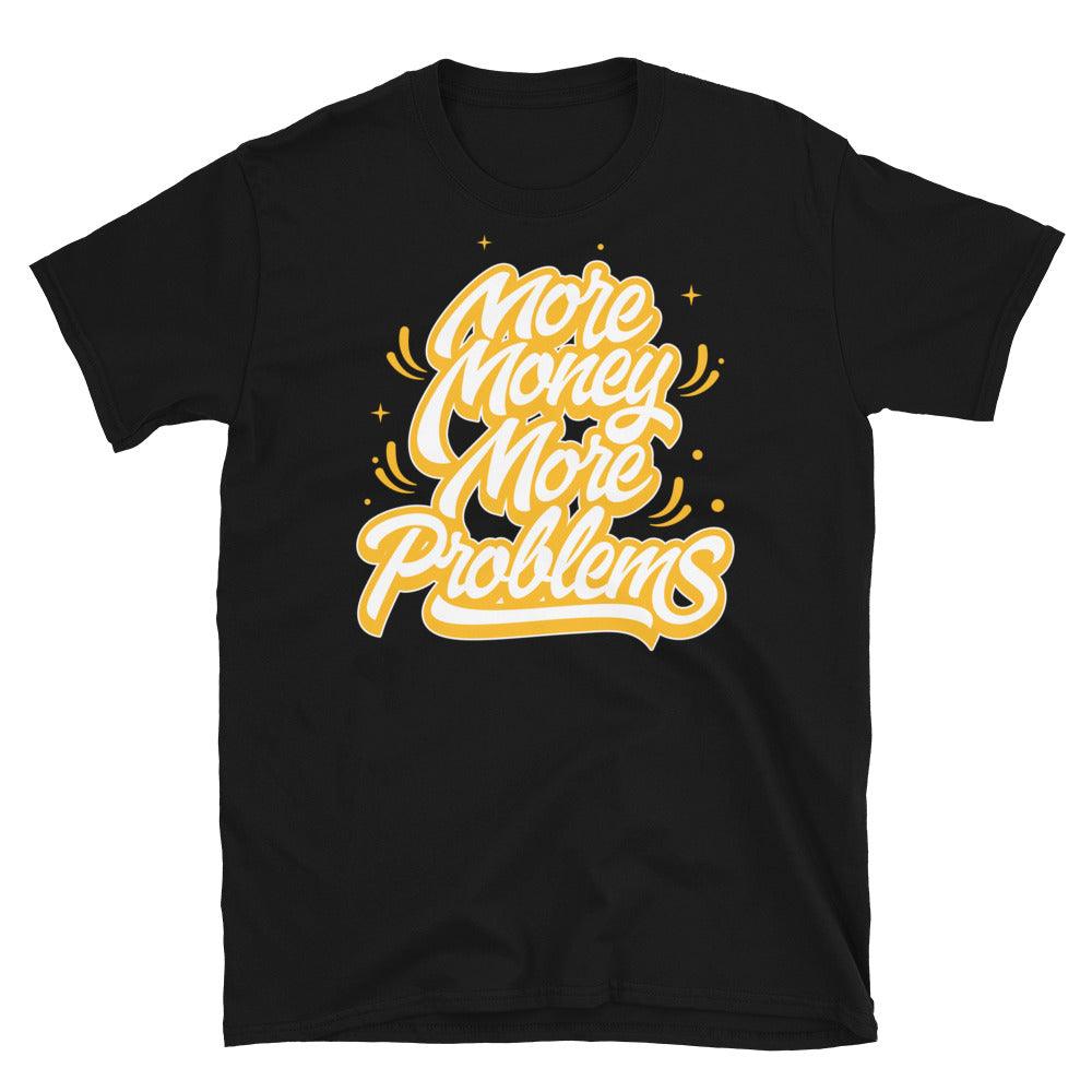 Air Jordan 11 Retro Low Yellow Snakeskin - More Money More Problems - Sneaker Shirts Outlet