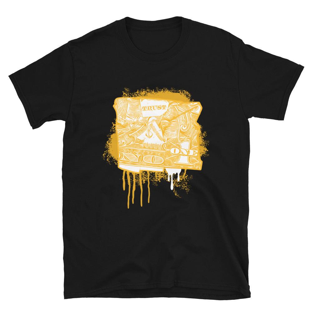 Air Jordan 11 Retro Low Yellow Snakeskin - Tru$t No One - Sneaker Shirts Outlet
