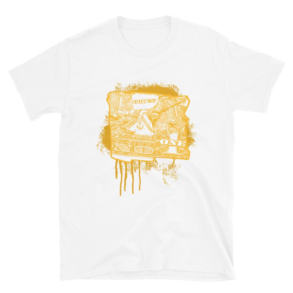 Air Jordan 11 Retro Low Yellow Snakeskin - Tru$t No One - Sneaker Shirts Outlet