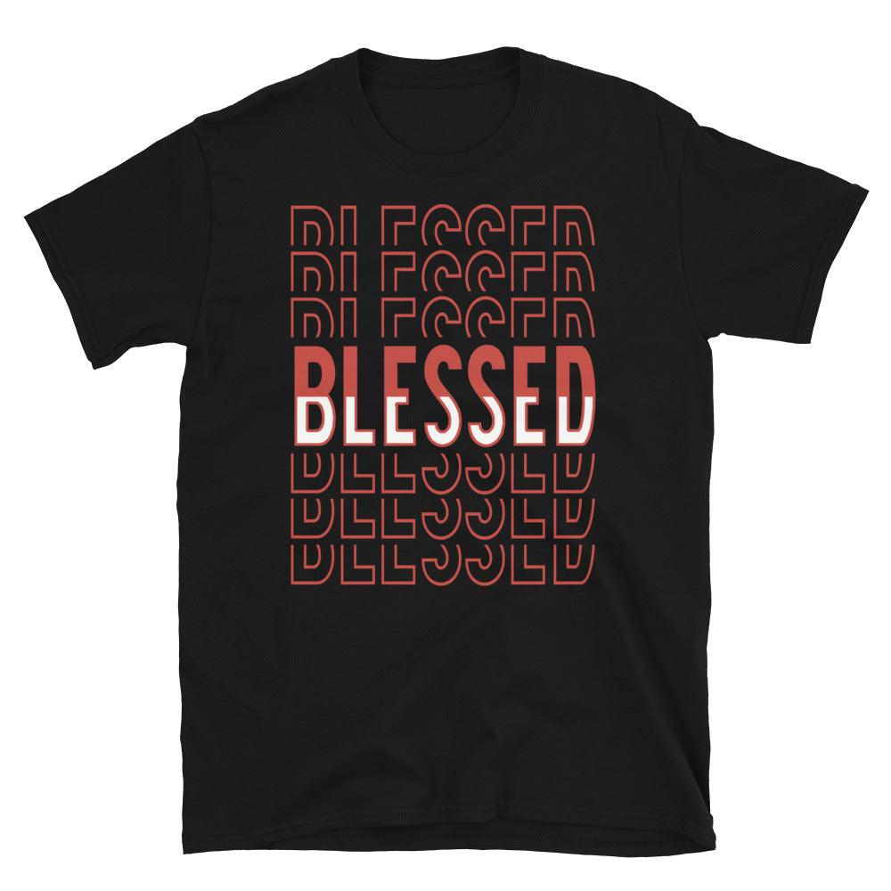 Nike Dunk High White Picante Red - Blessed - Sneaker Shirts Outlet
