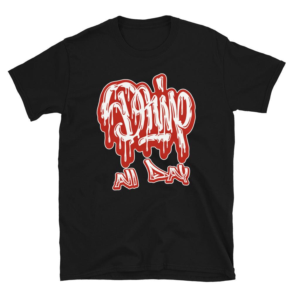 Nike Dunk High White Picante Red - Drip All Day - Sneaker Shirts Outlet