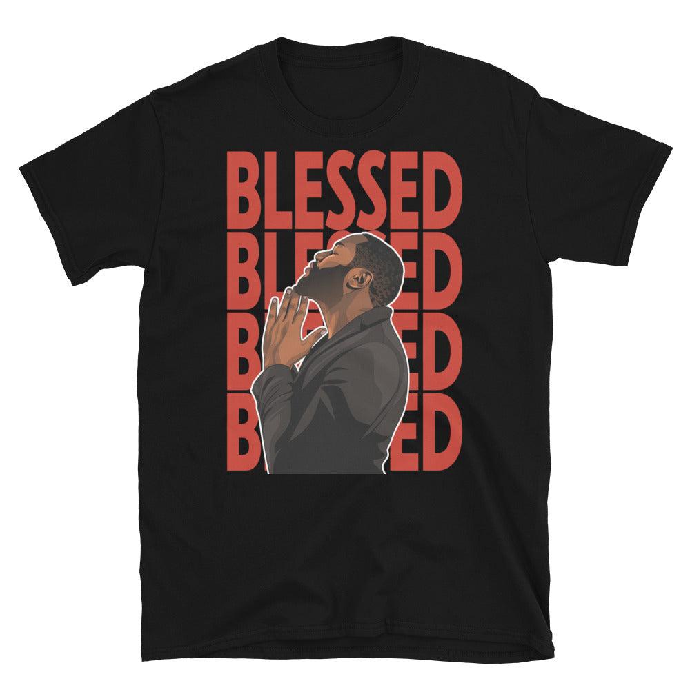 Nike Dunk High White Picante Red - God Blessed - Sneaker Shirts Outlet