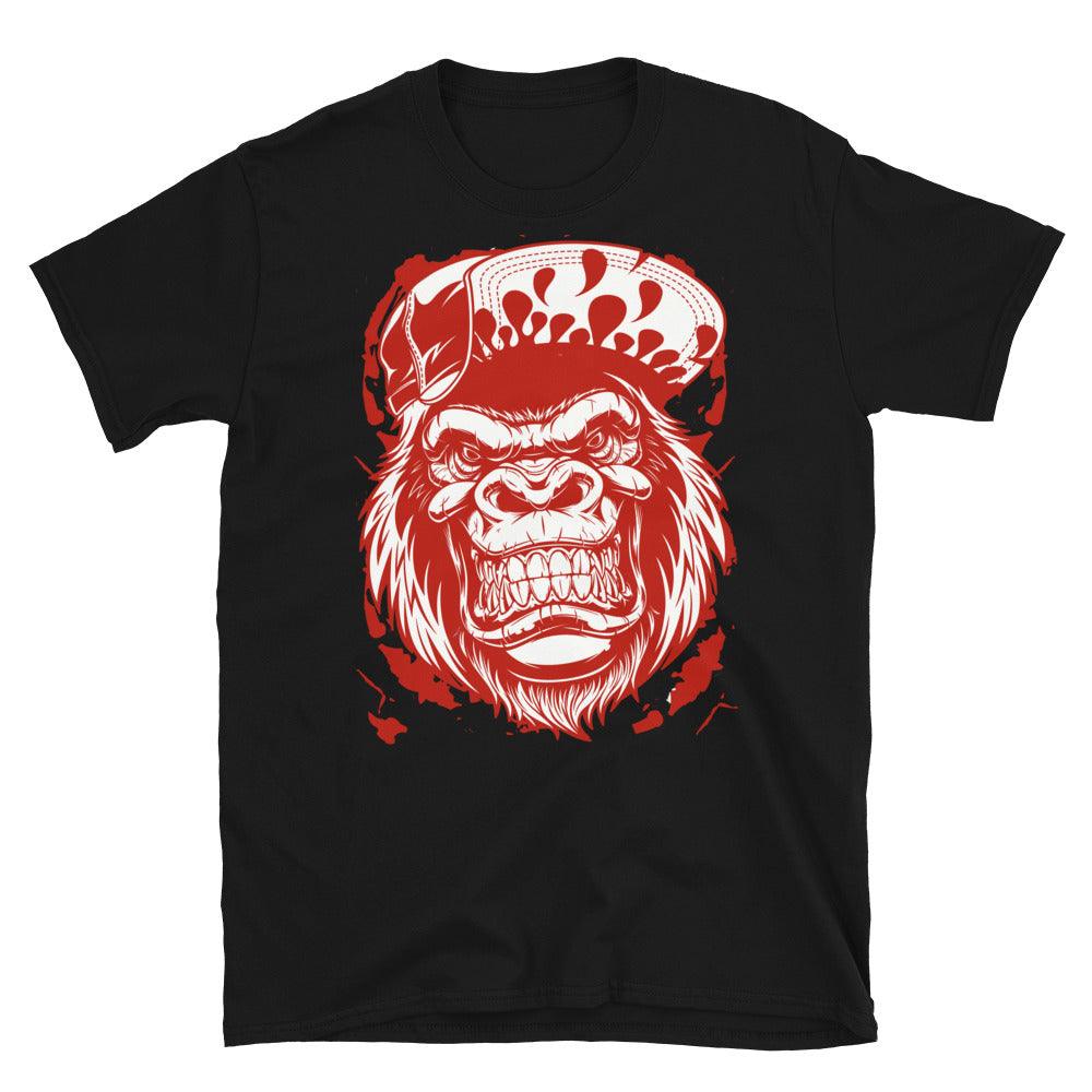 Nike Dunk High White Picante Red - Gorilla Beast - Sneaker Shirts Outlet