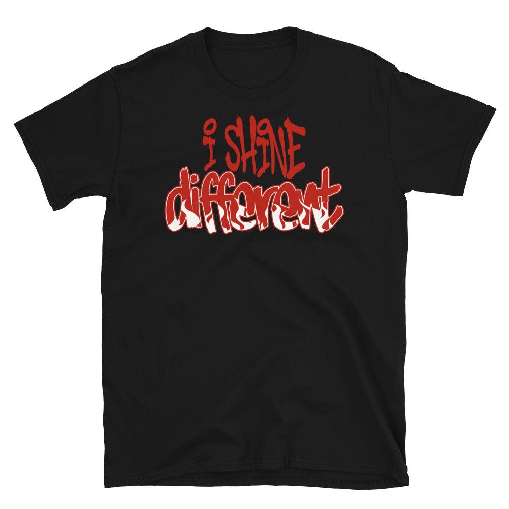 Nike Dunk High White Picante Red - I Shine Different - Sneaker Shirts Outlet