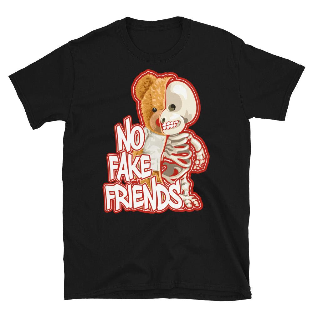 Nike Dunk High White Picante Red - No Fake Friends - Sneaker Shirts Outlet