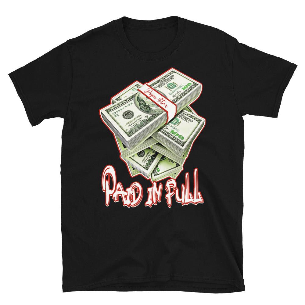 Nike Dunk High White Picante Red - Paid In Full - Sneaker Shirts Outlet
