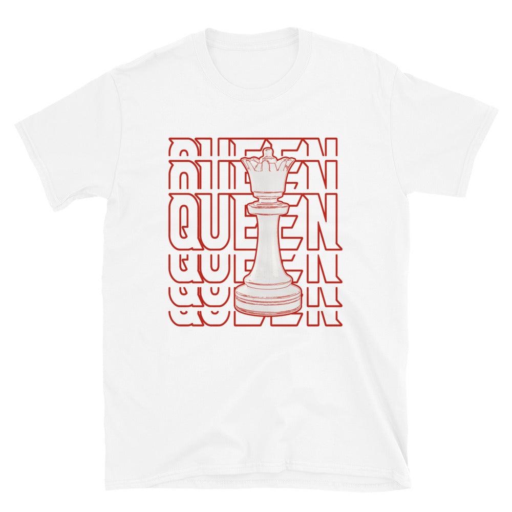 Nike Dunk High White Picante Red - Queen Piece - Sneaker Shirts Outlet