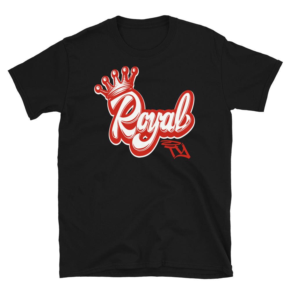 Nike Dunk High White Picante Red - Royalty - Sneaker Shirts Outlet