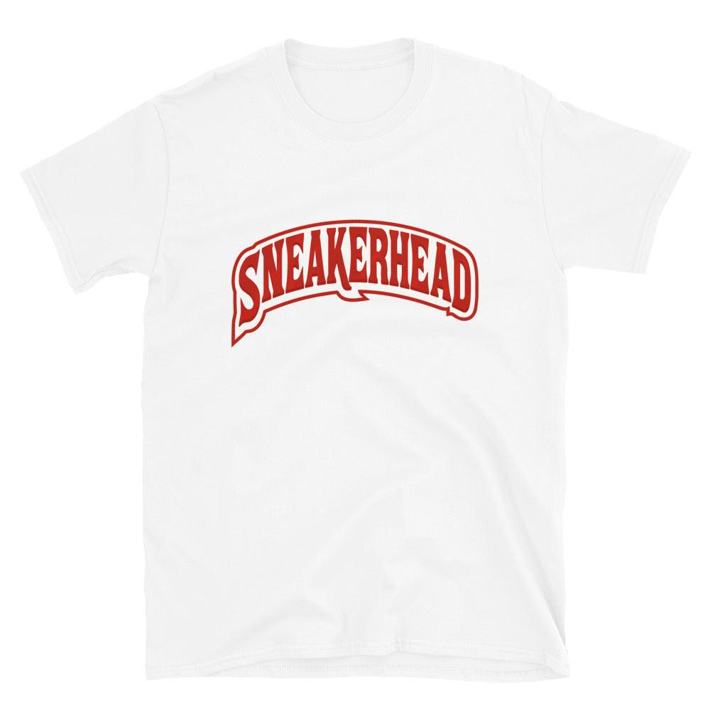 Nike Dunk High White Picante Red - Sneaker Head - Sneaker Shirts Outlet