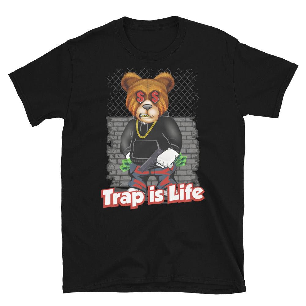 Nike Dunk High White Picante Red - Trap Is Life - Sneaker Shirts Outlet