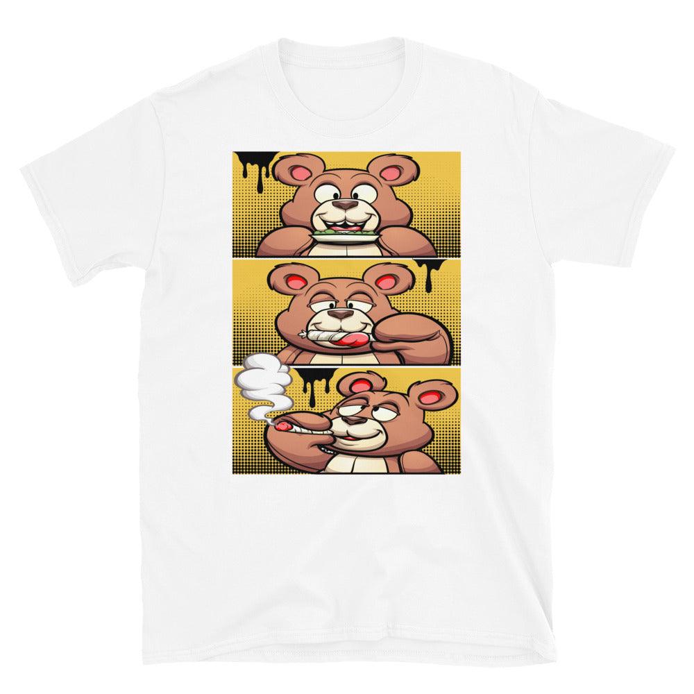 Air Jordan 4 Thunder - Roll It Lick It Smoke It Bear - Sneaker Shirts Outlet