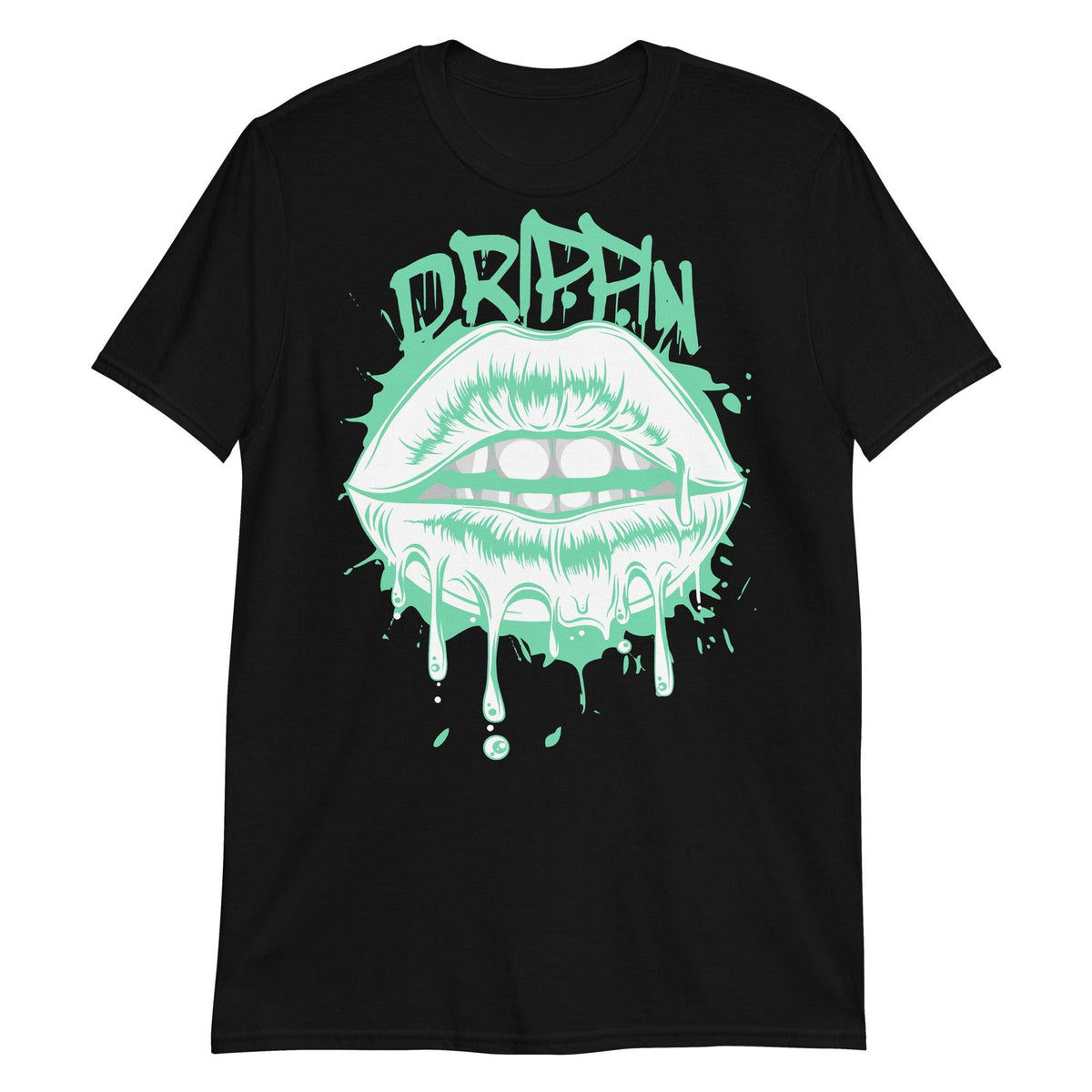 Dunks Low Green Glow Shirt Drippin Lips