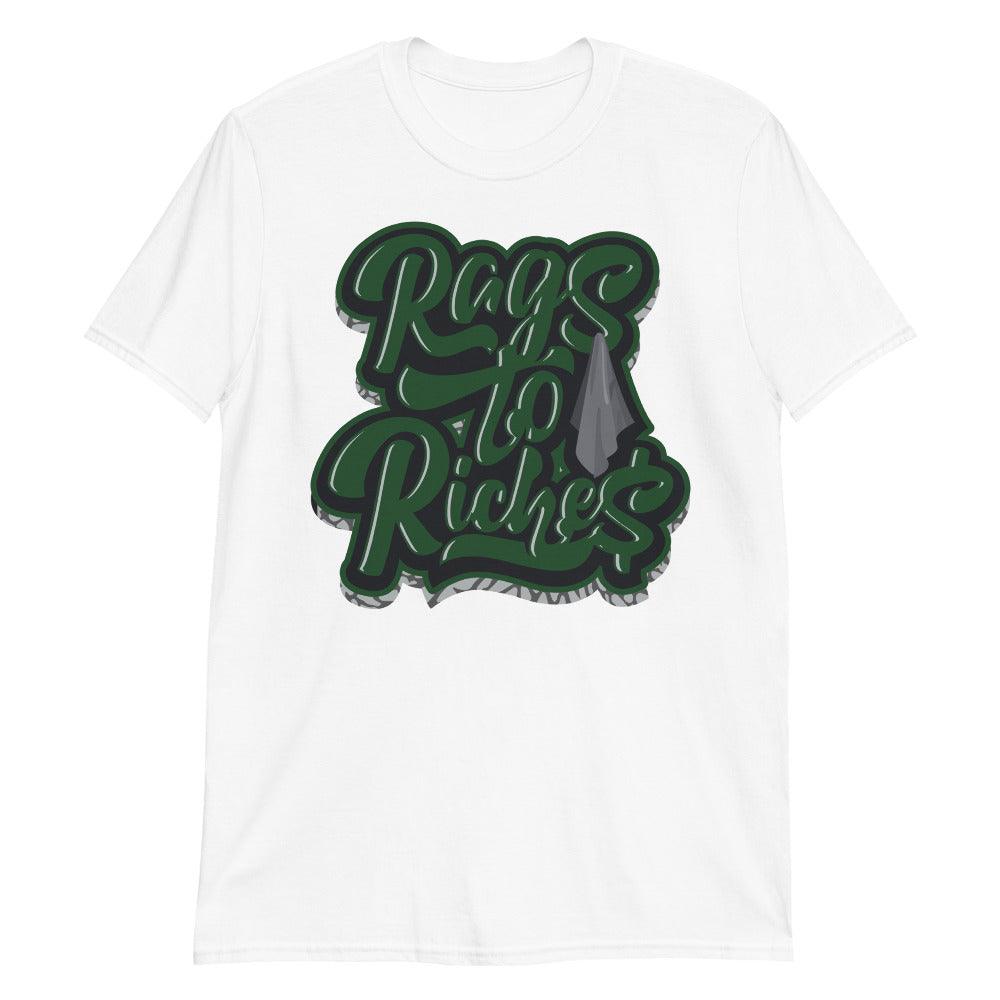 3s Pine Green Shirt Rags To Riches