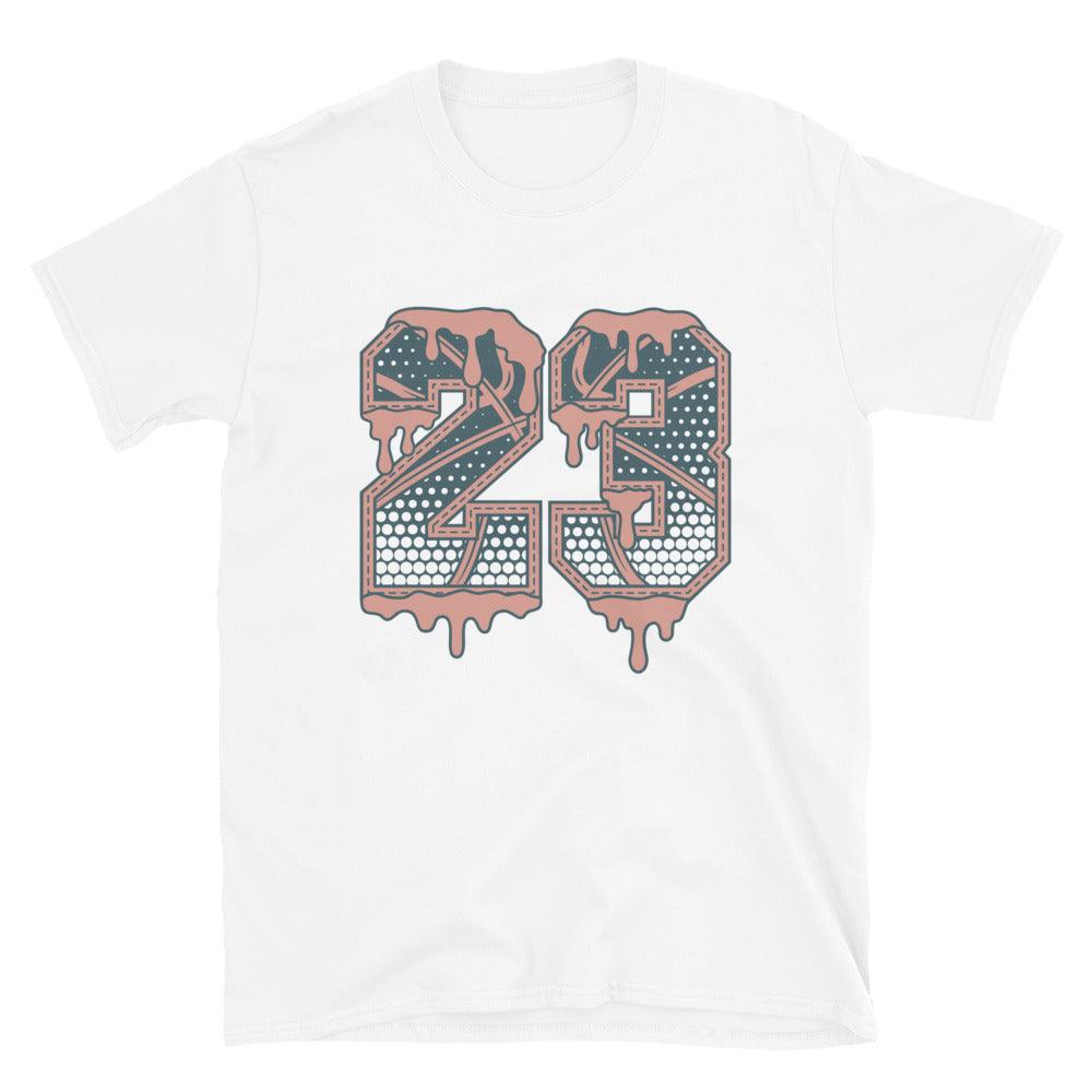 1s Mid Dark Teal Green Shirt 23 Ball - Sneaker Shirts Outlet