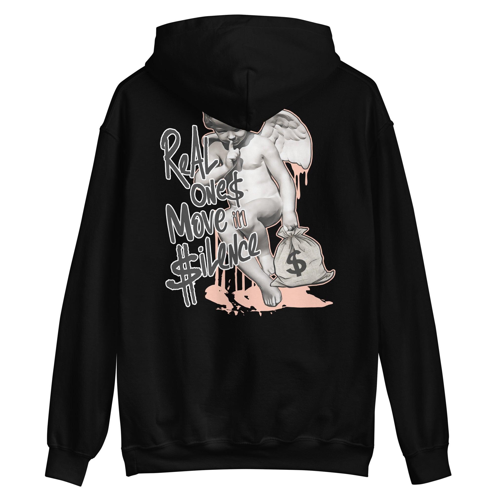 1s Mid Arctic Orange Hoodie Real Ones - Sneaker Shirts Outlet