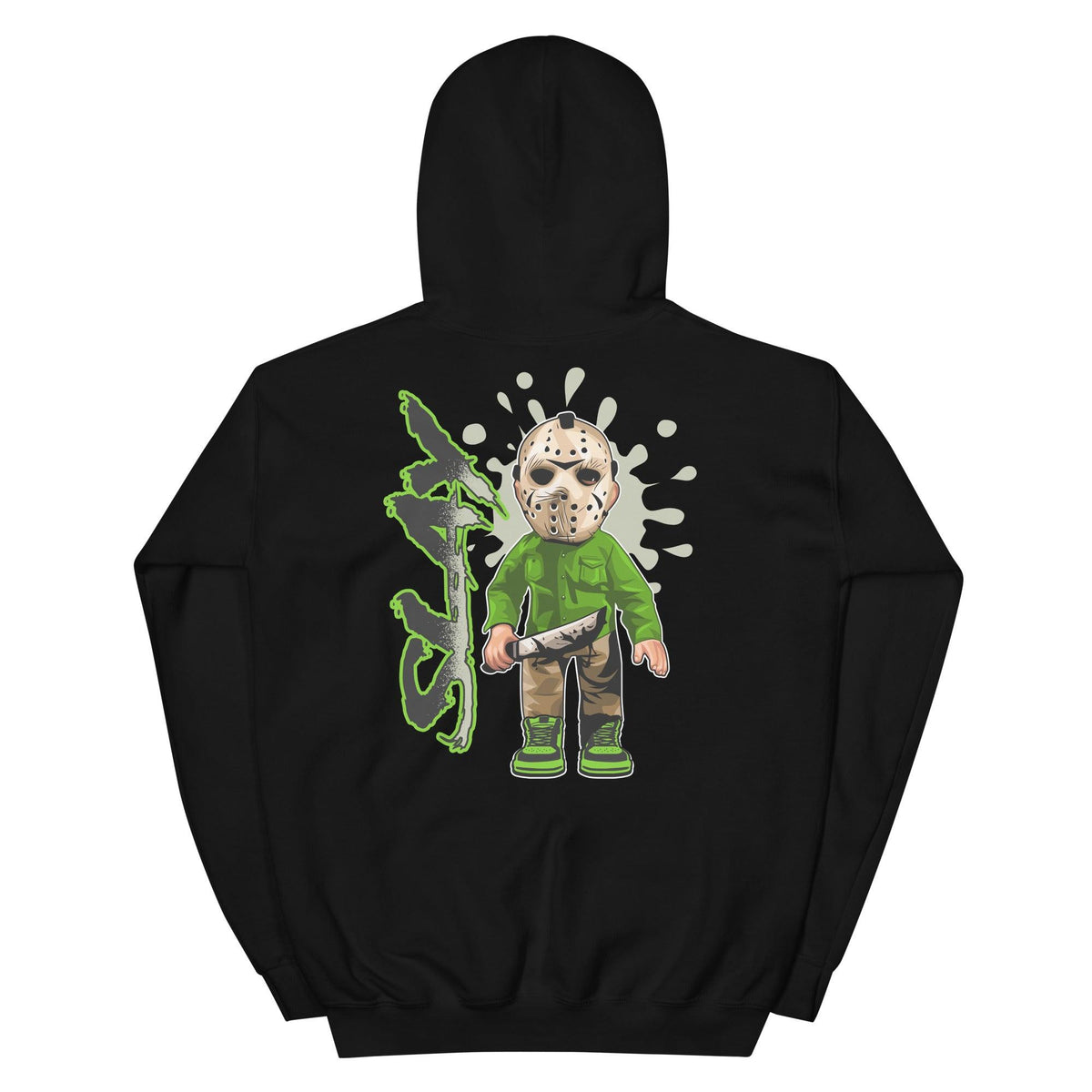 6 Electric Green Hoodie Slay - Sneaker Shirts Outlet